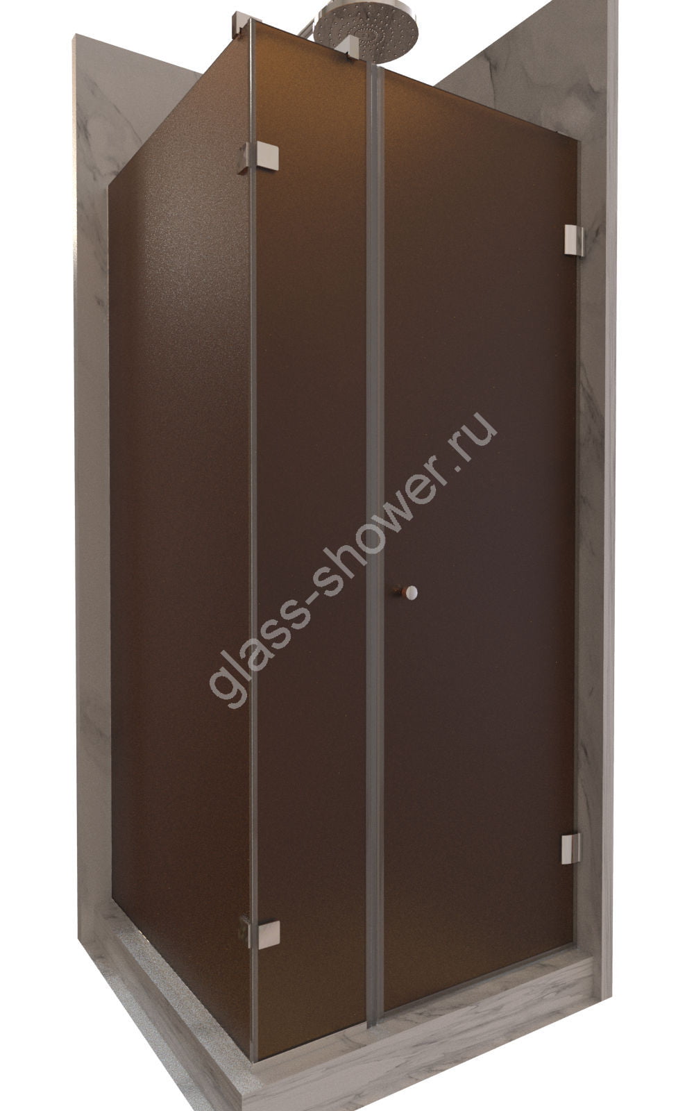 Душевой уголок с распашной дверью и добором BT-11-52